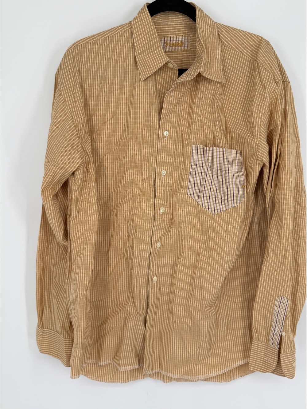 Hatfield 100% cotton large long sleeve button down